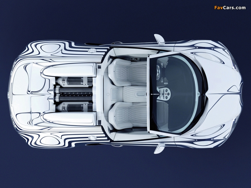 Bugatti Veyron Grand Sport Roadster LOr Blanc 2011 photos (800 x 600)