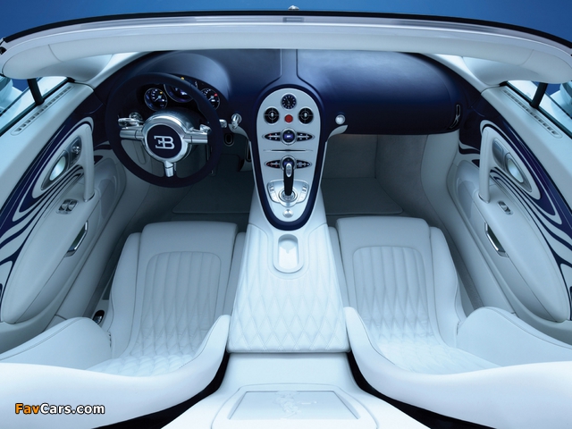 Bugatti Veyron Grand Sport Roadster LOr Blanc 2011 pictures (640 x 480)