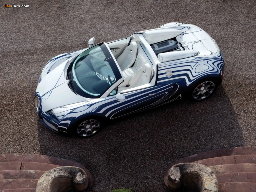 Bugatti Veyron Grand Sport Roadster LOr Blanc 2011 pictures (1024 x 768)