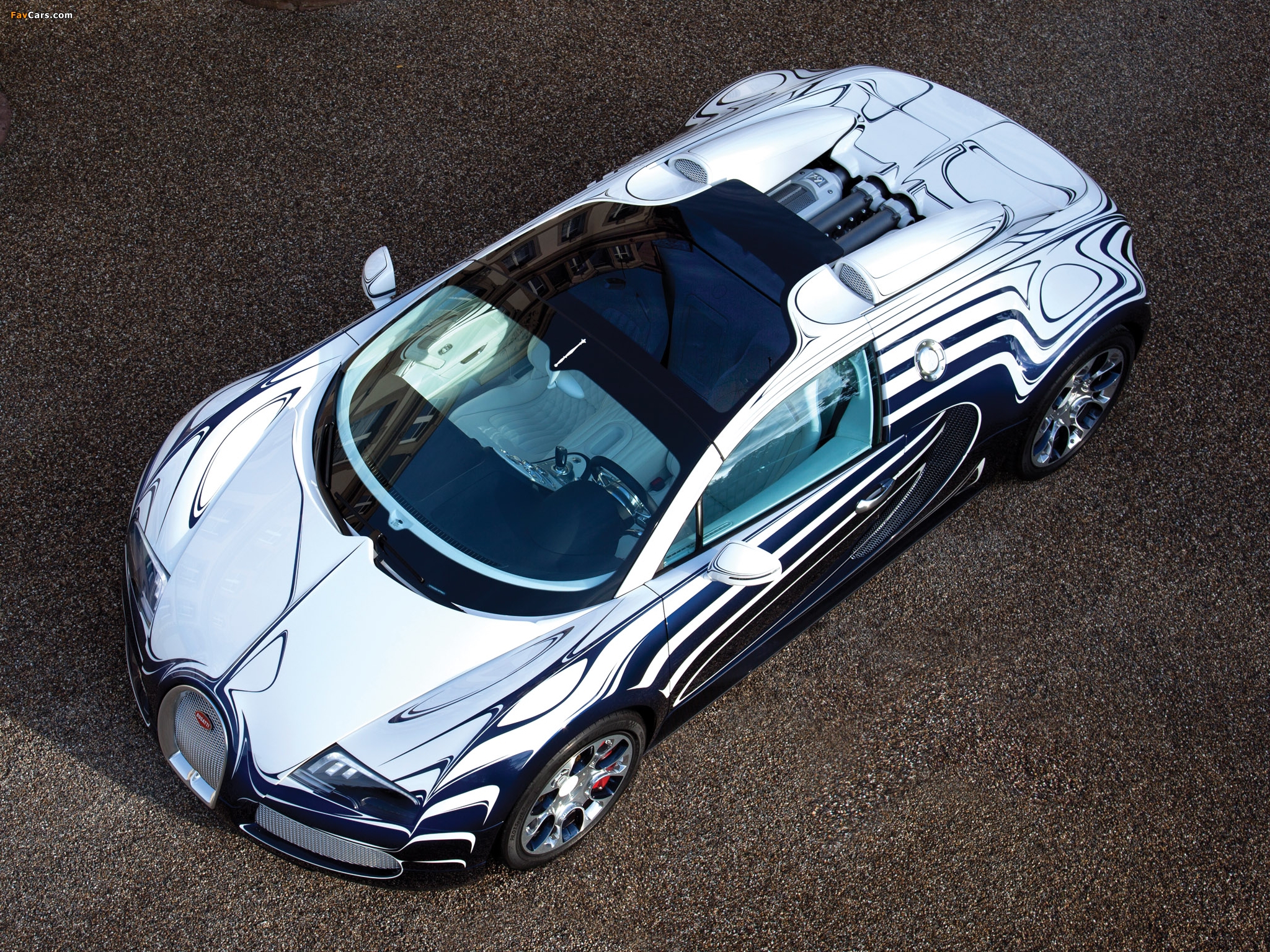 Bugatti Veyron Grand Sport Roadster LOr Blanc 2011 pictures (2048 x 1536)