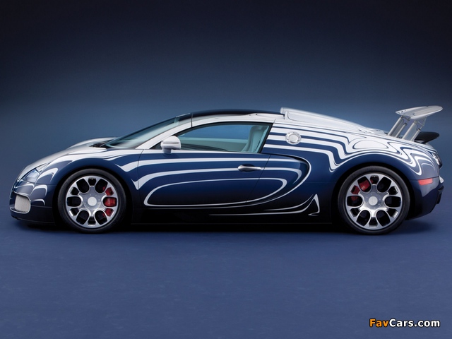 Bugatti Veyron Grand Sport Roadster LOr Blanc 2011 wallpapers (640 x 480)
