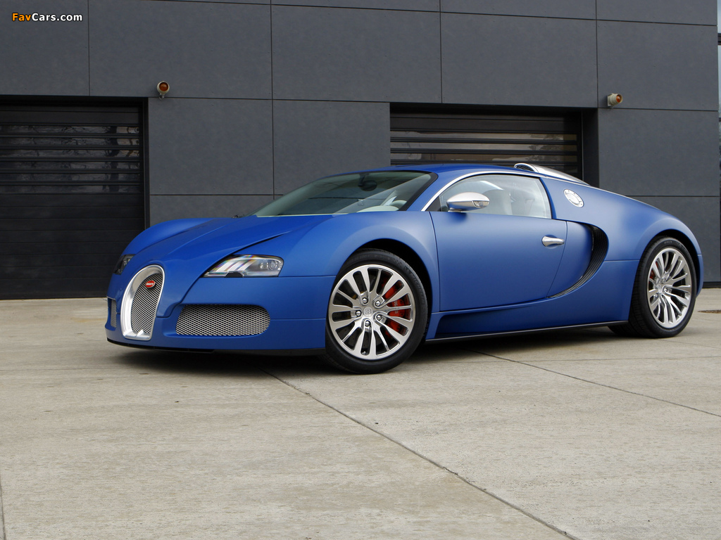 Images of Bugatti Veyron Bleu Centenaire 2009 (1024 x 768)