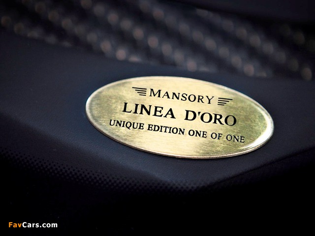 Photos of Mansory Bugatti Veyron Linea Vincero DOro 2010 (640 x 480)