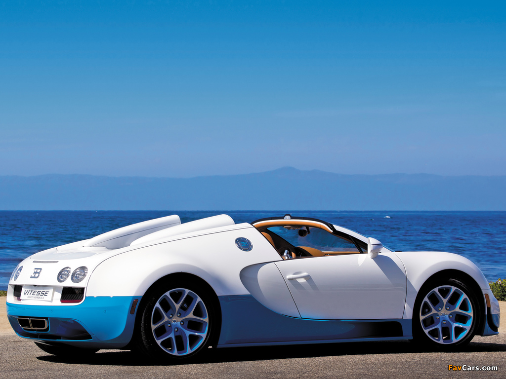 Pictures of Bugatti Veyron Grand Sport Roadster Vitesse US-spec 2012 (1024 x 768)