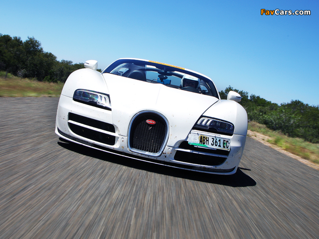 Pictures of Bugatti Veyron Grand Sport Roadster Vitesse 2012 (640 x 480)