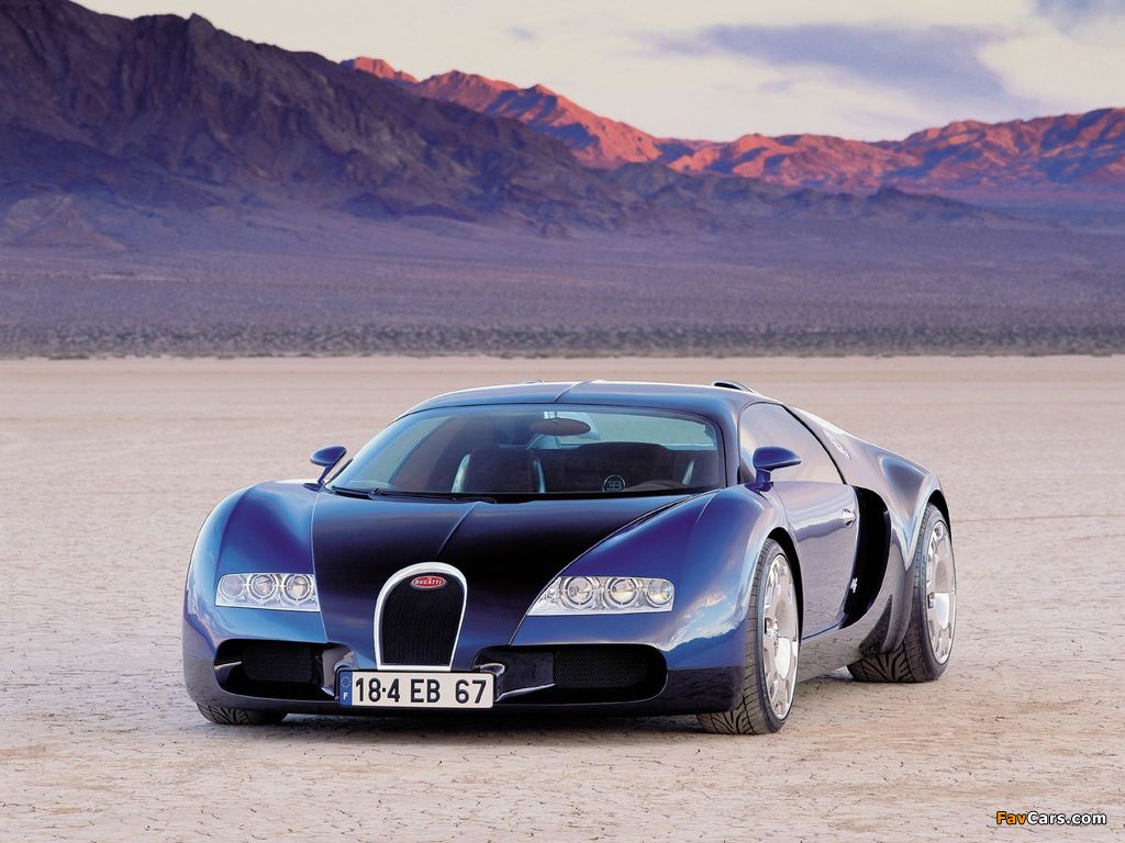 Bugatti EB 18.4 Veyron Concept 1999 wallpapers (1024 x 768)