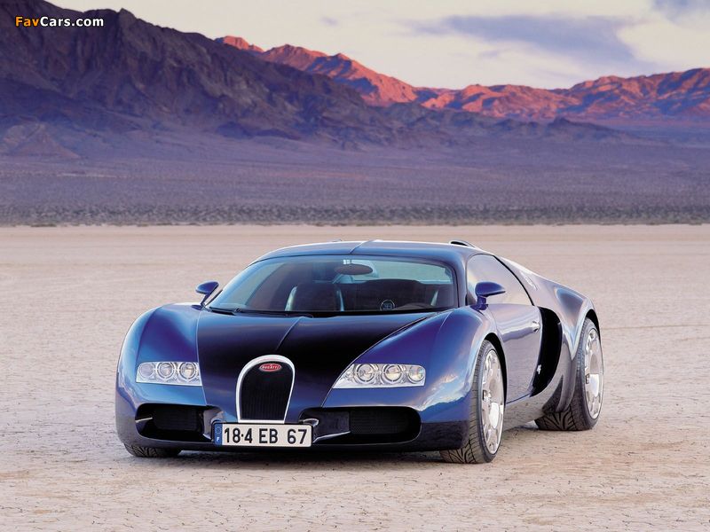 Bugatti EB 18.4 Veyron Concept 1999 wallpapers (800 x 600)
