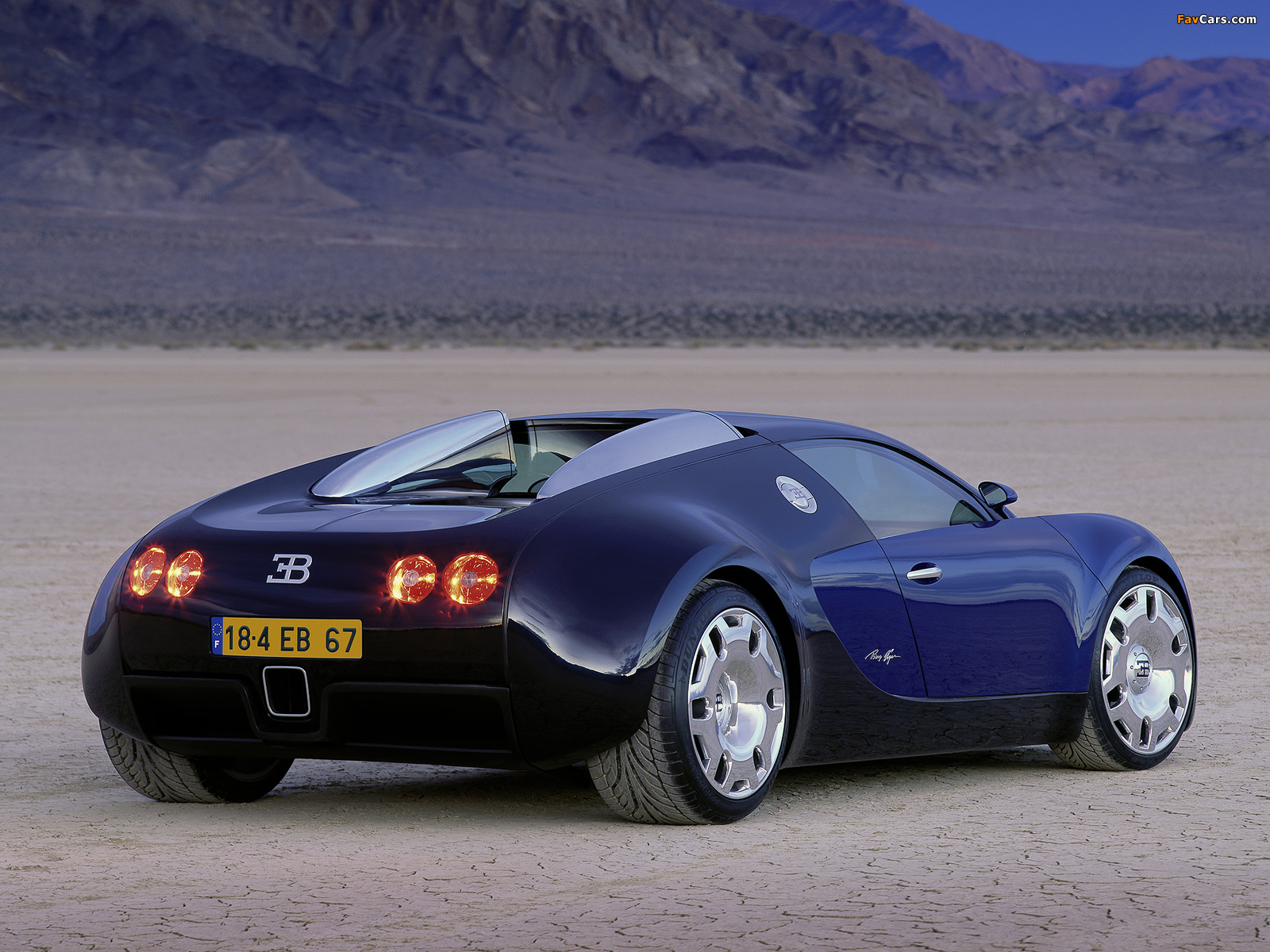 Bugatti EB 18.4 Veyron Concept 1999 wallpapers (1600 x 1200)