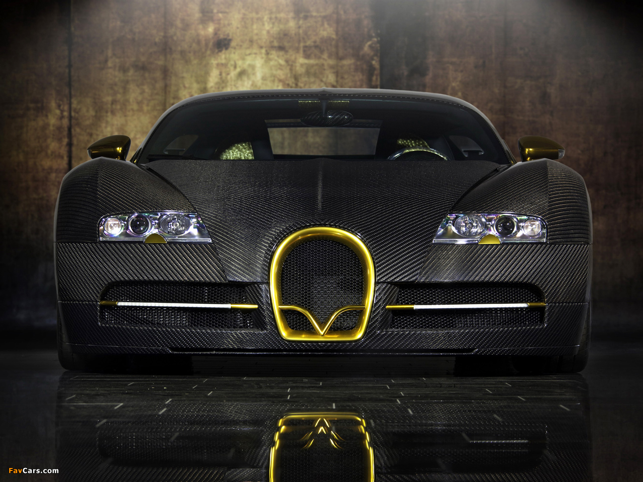 Mansory Bugatti Veyron Linea Vincero DOro 2010 wallpapers (1280 x 960)