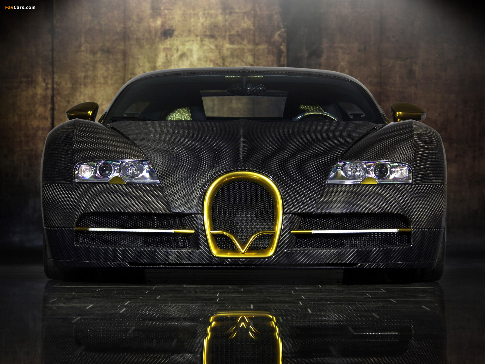 Mansory Bugatti Veyron Linea Vincero DOro 2010 wallpapers (1600 x 1200)