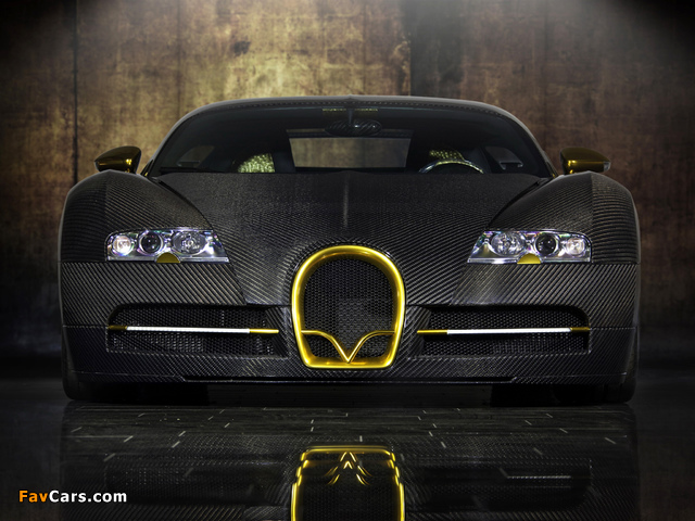Mansory Bugatti Veyron Linea Vincero DOro 2010 wallpapers (640 x 480)