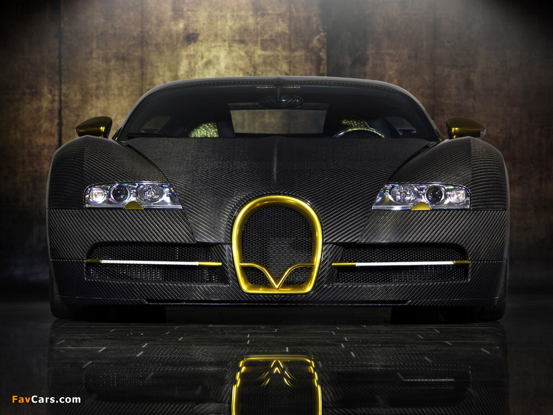 Mansory Bugatti Veyron Linea Vincero DOro 2010 wallpapers (800 x 600)