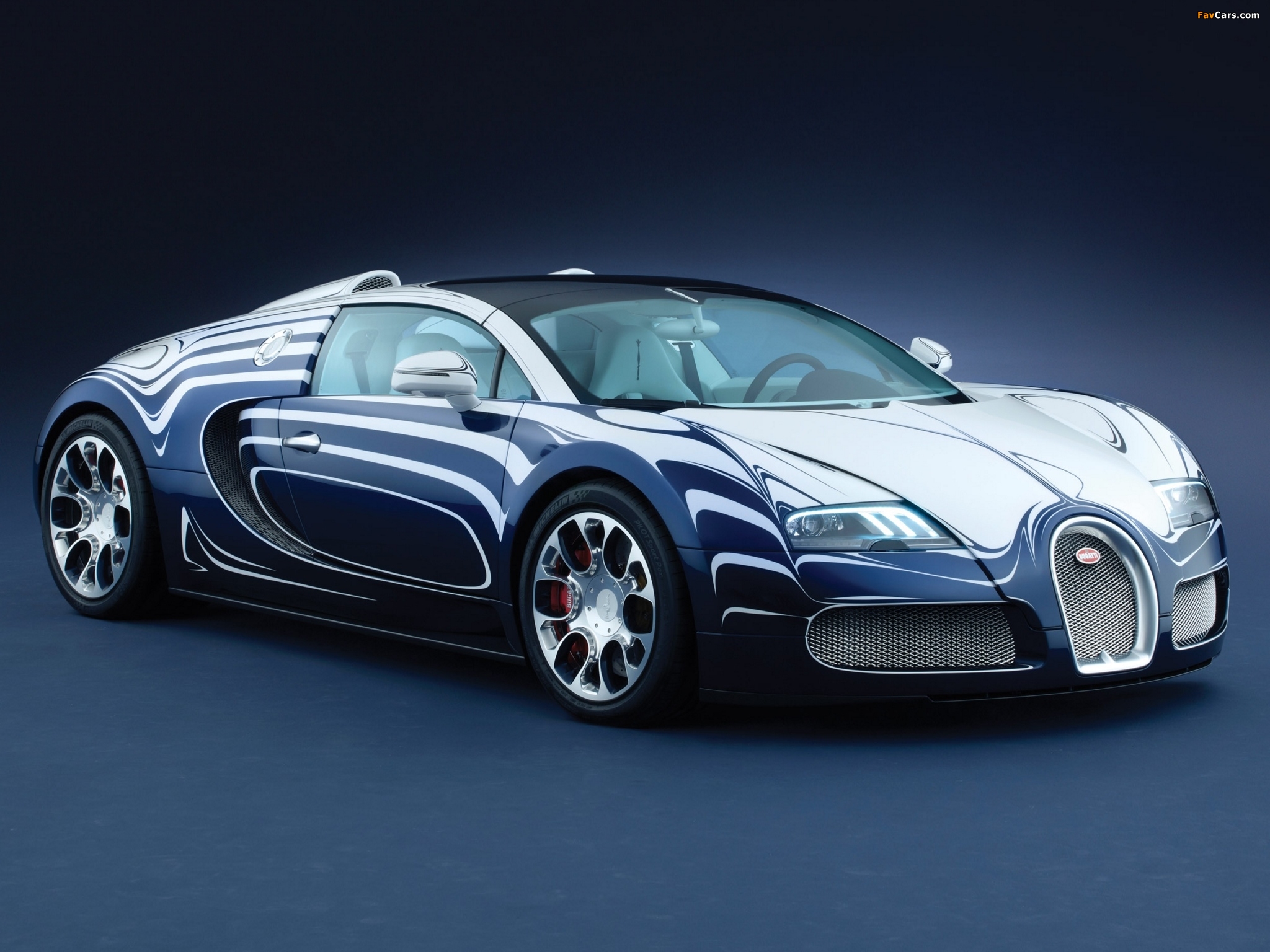 Bugatti Veyron Grand Sport Roadster LOr Blanc 2011 wallpapers (2048 x 1536)