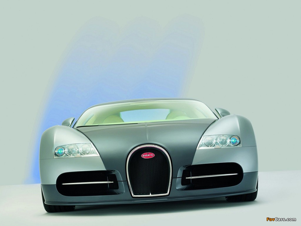 Bugatti EB 16.4 Veyron Prototype 2003 wallpapers (1024 x 768)