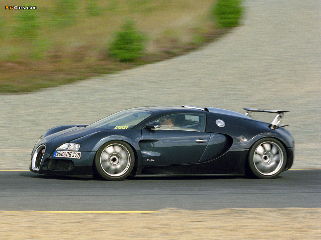 Bugatti EB 16.4 Veyron Prototype 2004 wallpapers (1024 x 768)