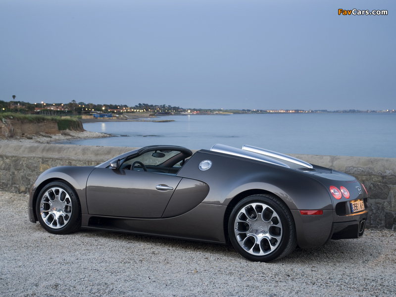 Bugatti Veyron Grand Sport Roadster 2008 wallpapers (800 x 600)