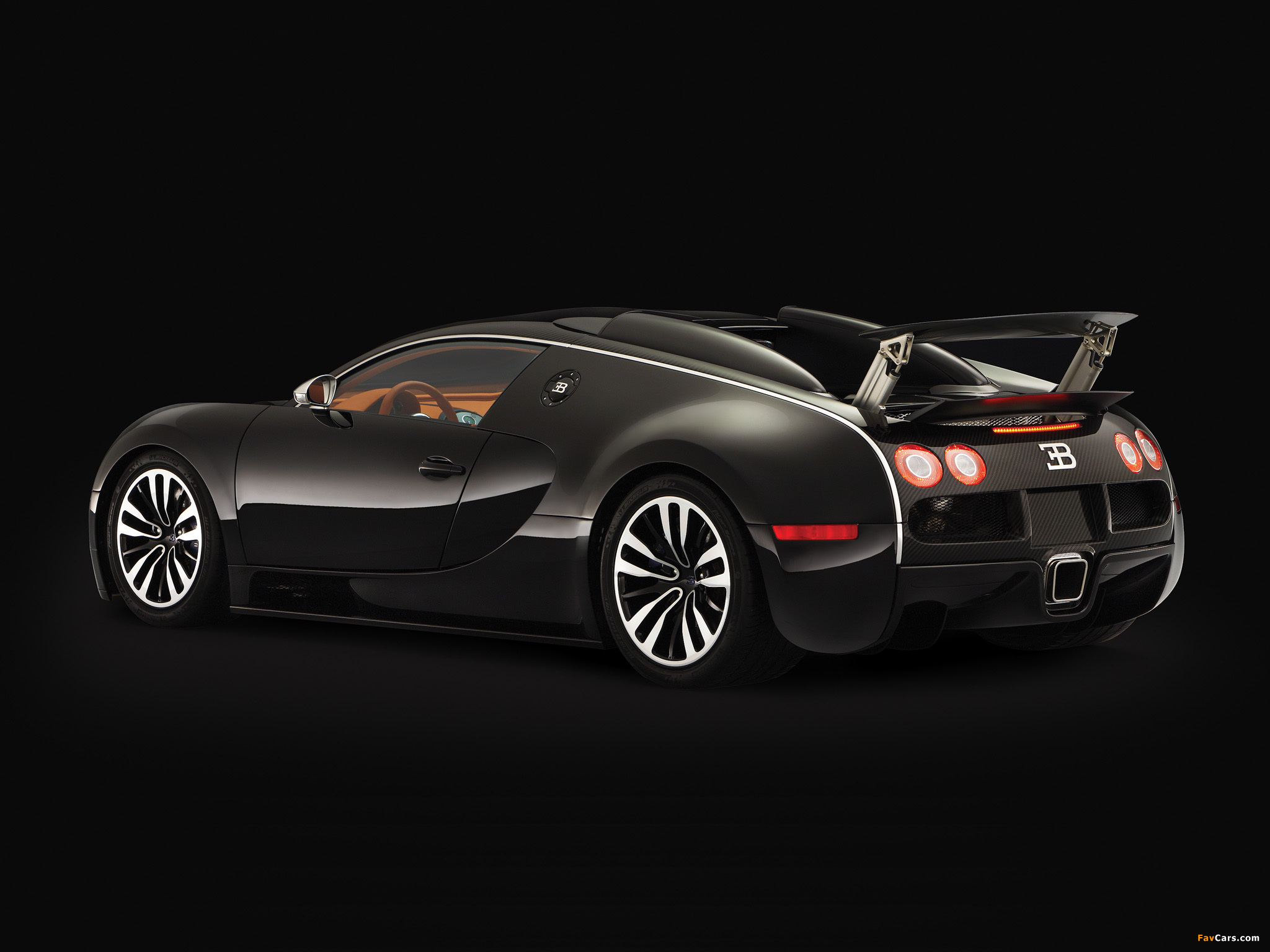 Bugatti Veyron Sang Noir 2008 wallpapers (2048 x 1536)