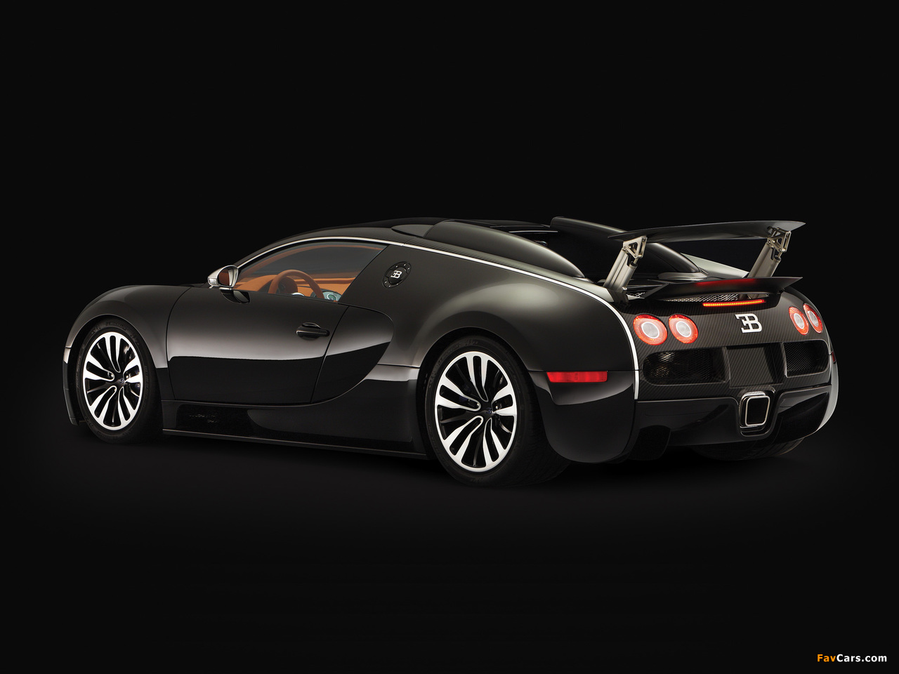 Bugatti Veyron Sang Noir 2008 wallpapers (1280 x 960)