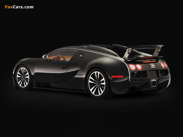 Bugatti Veyron Sang Noir 2008 wallpapers (640 x 480)