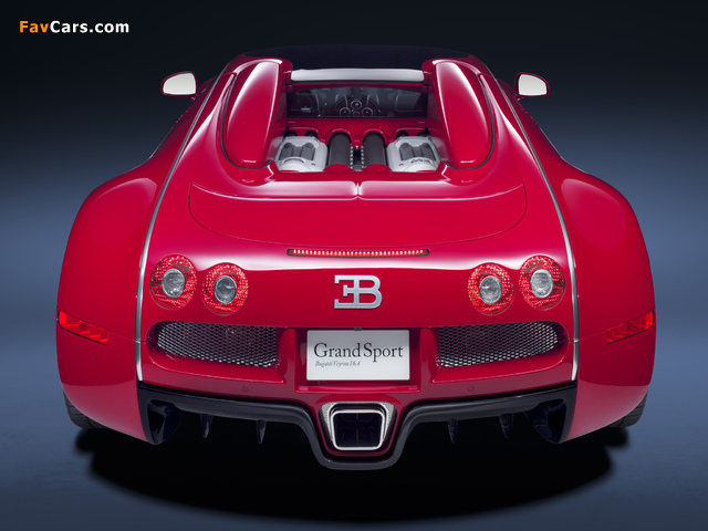 Bugatti Veyron Grand Sport Roadster US-spec 2008 wallpapers (640 x 480)