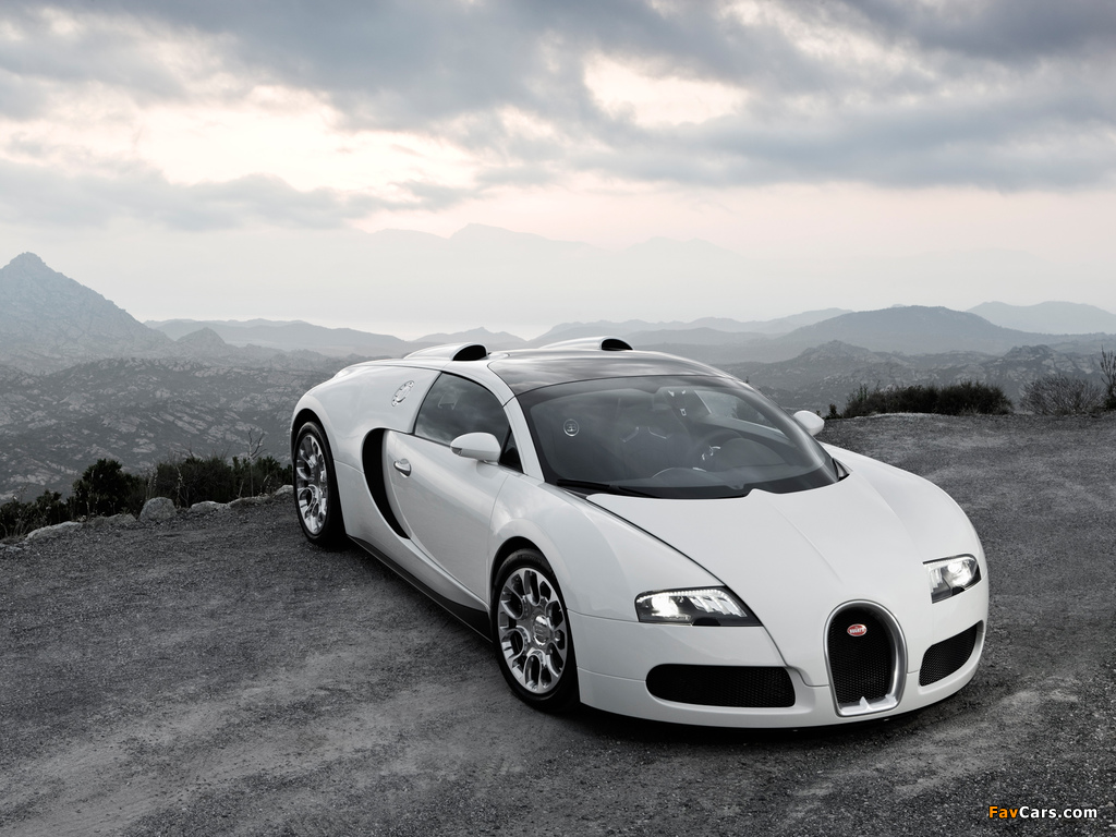 Bugatti Veyron Grand Sport Roadster 2008 wallpapers (1024 x 768)