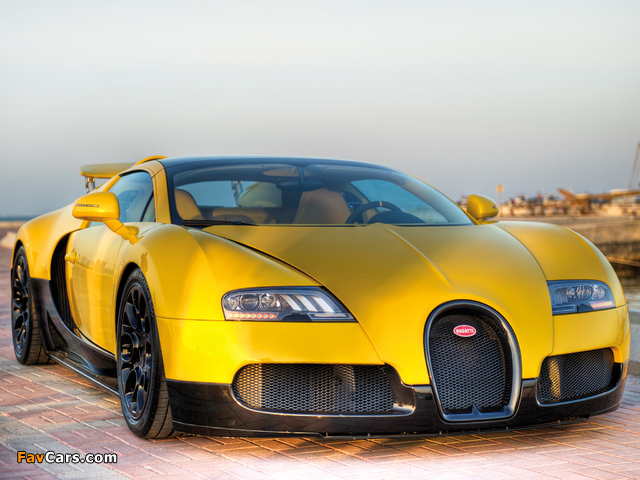 Bugatti Veyron Grand Sport Roadster Middle East Edition 2012 wallpapers (640 x 480)
