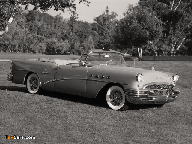 Buick Century Convertible (66C) 1955 pictures (640 x 480)