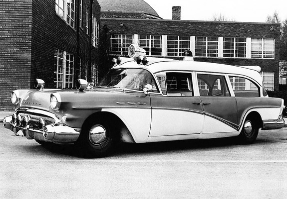 Buick Century Ambulance by Weller 1957 photos