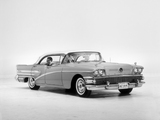 Buick Century 4-door Riviera Hardtop (63-4639) 1958 wallpapers