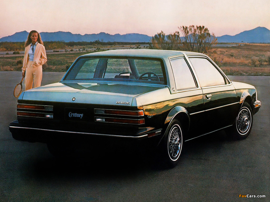 Buick Century Custom Coupe 1982 images (1024 x 768)