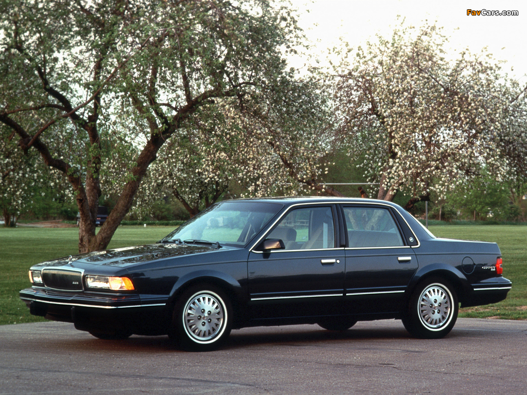 Buick Century 1989–96 images (1024 x 768)