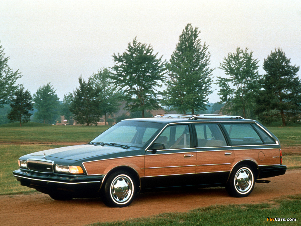 Buick Century Estate Wagon 1989–96 photos (1024 x 768)