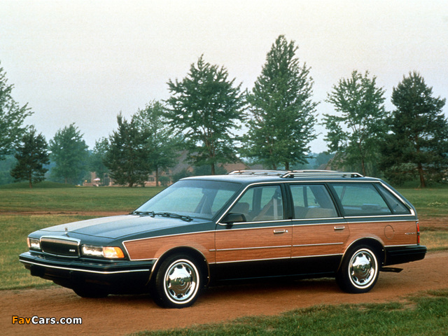 Buick Century Estate Wagon 1989–96 photos (640 x 480)