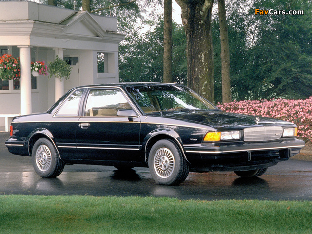 Buick Century Custom Coupe 1989–96 wallpapers (640 x 480)