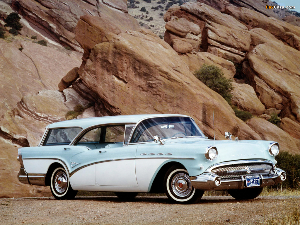 Images of Buick Century Caballero Estate Wagon (69-4682) 1957 (1024 x 768)