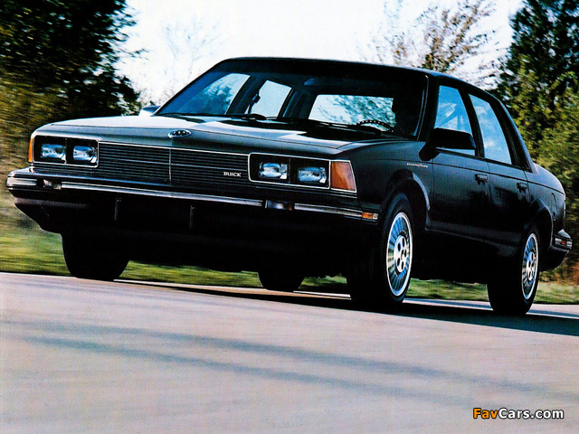 Images of Buick Century 1985–86 (640 x 480)