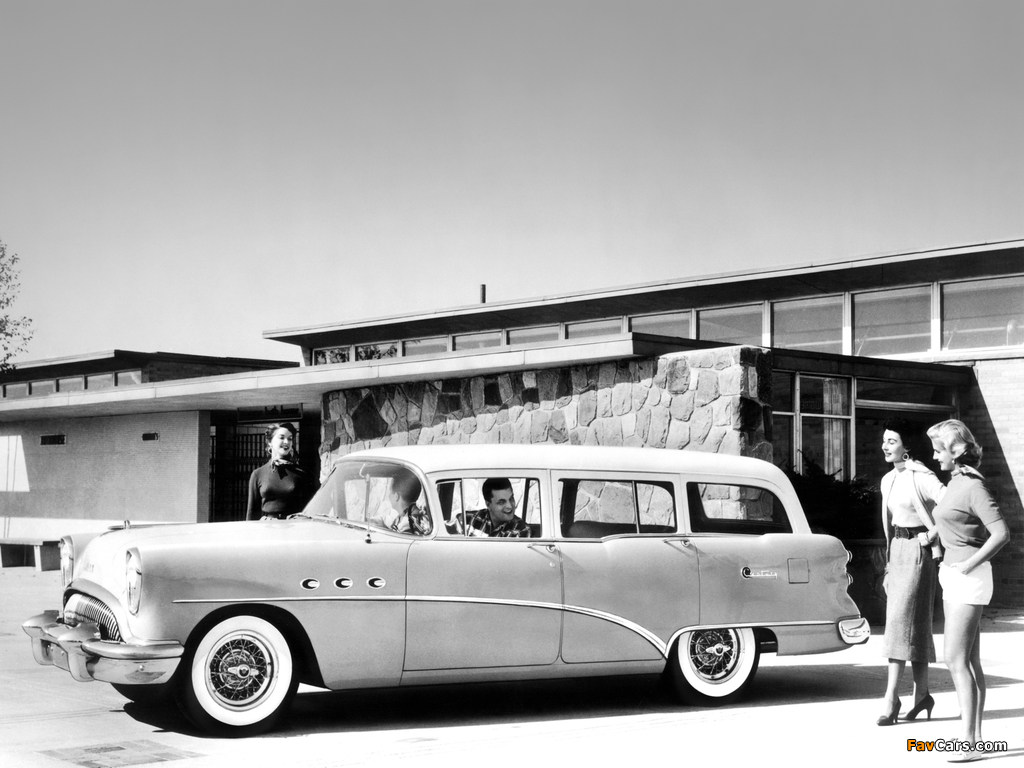 Photos of Buick Century Estate Wagon (69-4681) 1954 (1024 x 768)