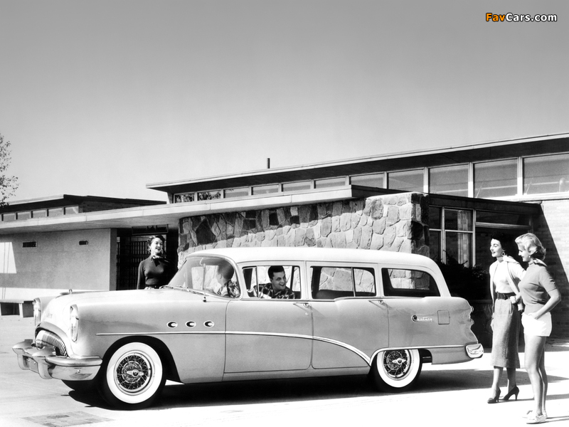 Photos of Buick Century Estate Wagon (69-4681) 1954 (800 x 600)