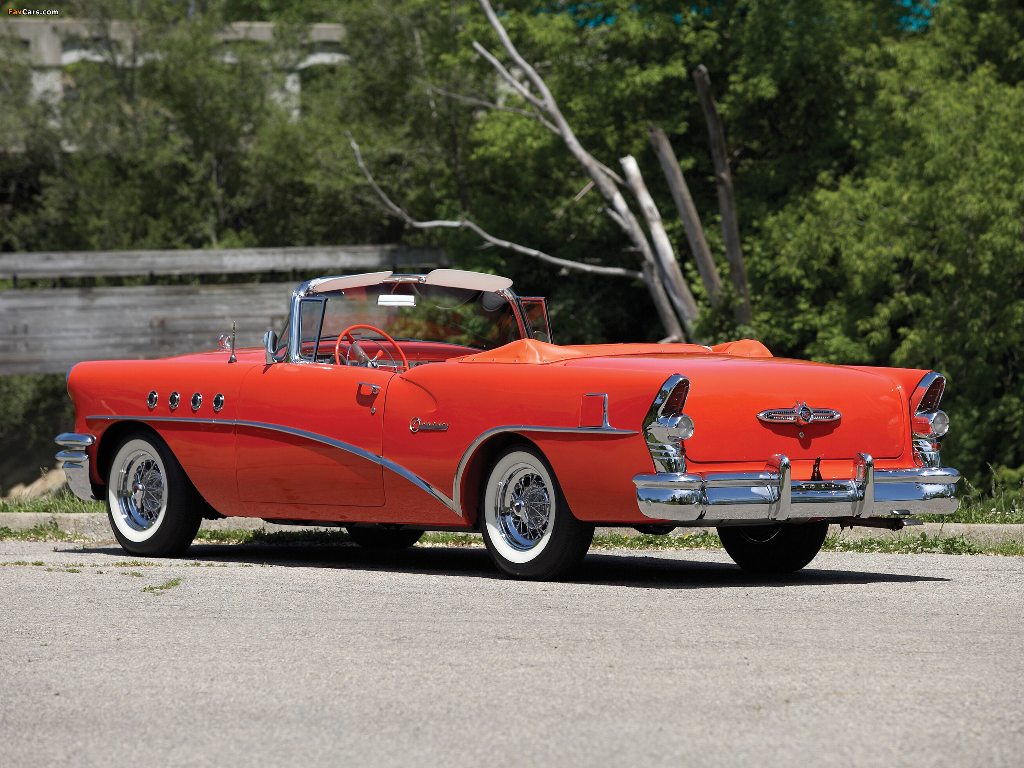 Photos of Buick Century Convertible (66C) 1955 (2048 x 1536)