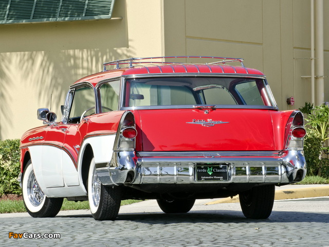 Photos of Buick Century Caballero Estate Wagon (69-4682) 1957 (640 x 480)