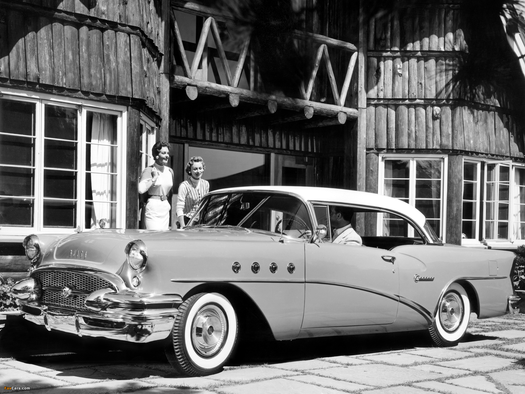 Pictures of Buick Century 2-door Riviera Hardtop (66R-4637) 1955 (2048 x 1536)