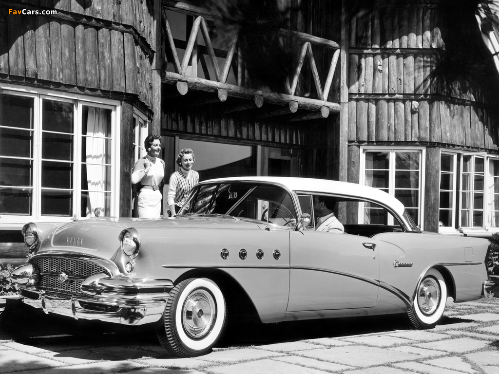 Pictures of Buick Century 2-door Riviera Hardtop (66R-4637) 1955 (1024 x 768)