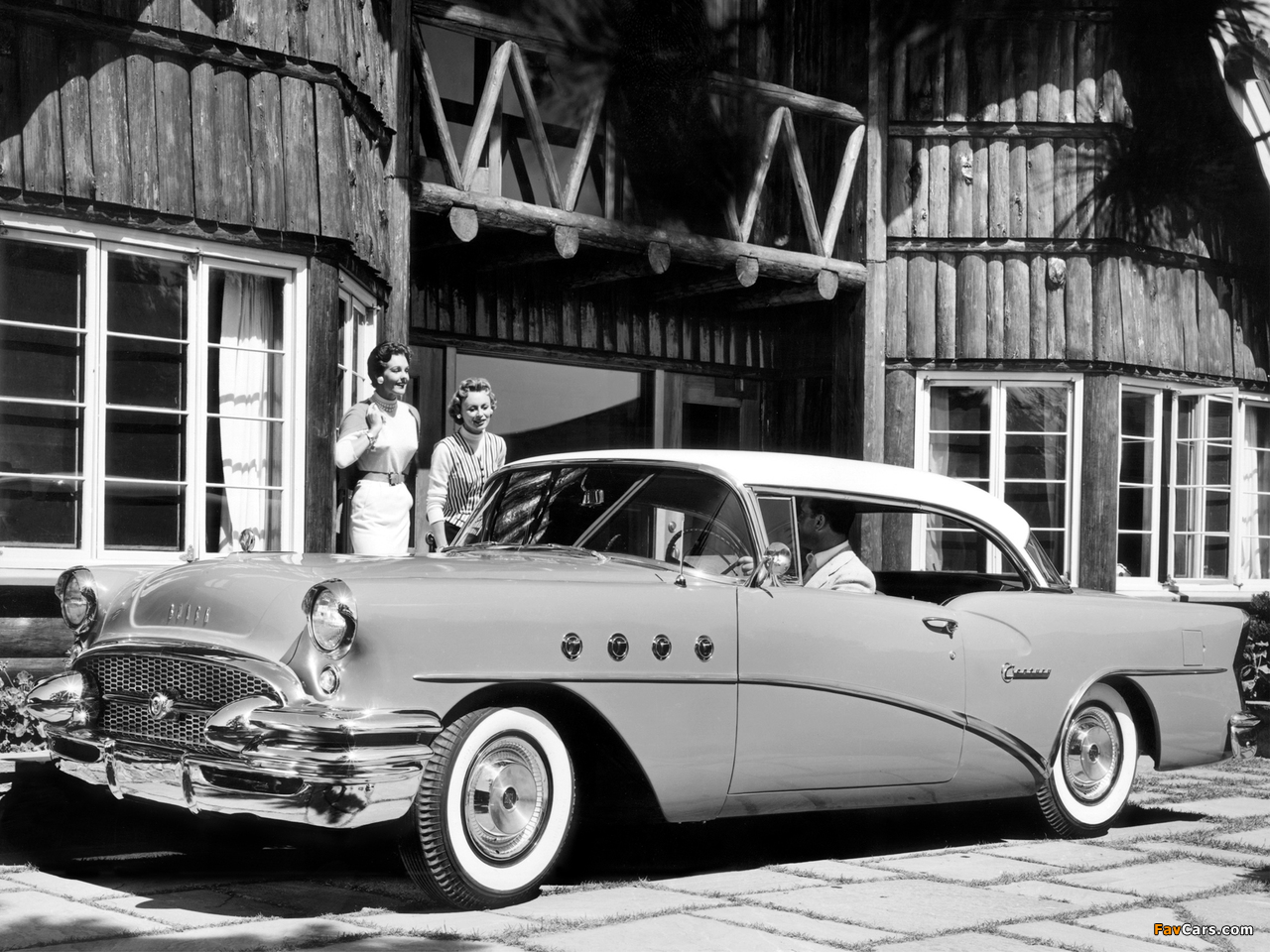 Pictures of Buick Century 2-door Riviera Hardtop (66R-4637) 1955 (1280 x 960)