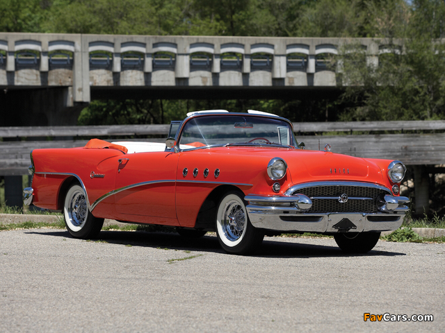 Pictures of Buick Century Convertible (66C) 1955 (640 x 480)