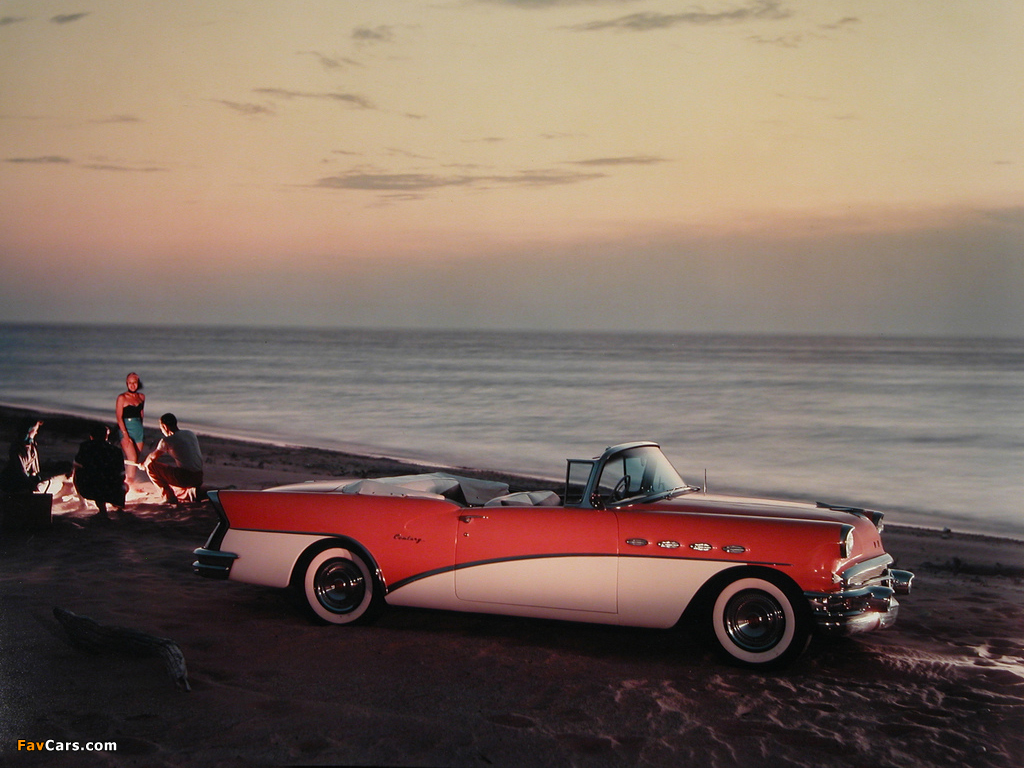 Pictures of Buick Century Convertible (66C-4667X) 1956 (1024 x 768)