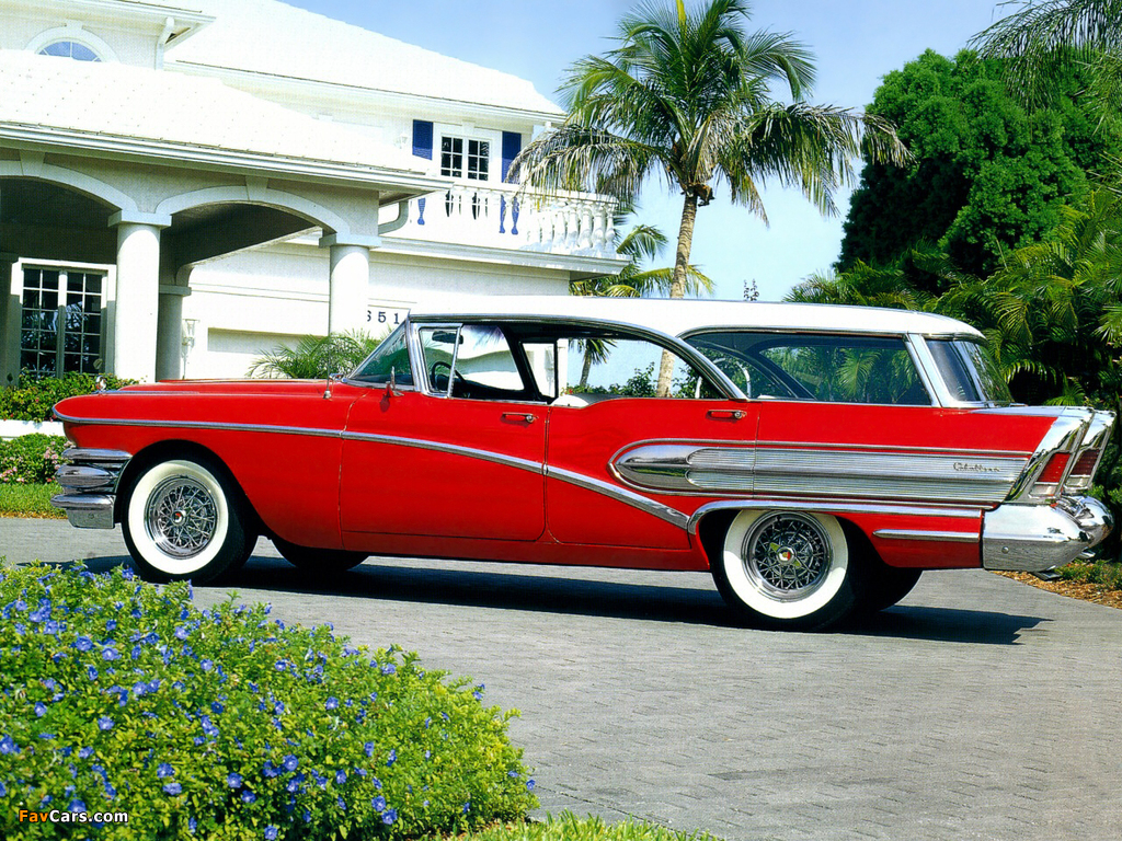 Pictures of Buick Century Caballero Estate Wagon (69-4682) 1958 (1024 x 768)