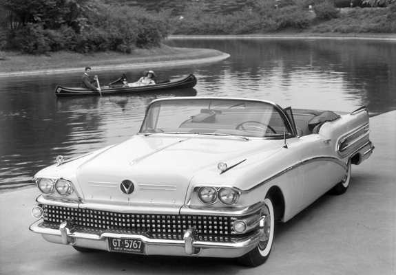 Pictures of Buick Century Convertible (66C-4667X) 1958