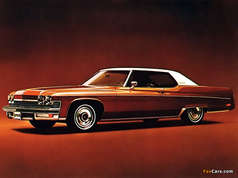 Buick Electra 225 Custom Hardtop Coupe 1974 images (800 x 600)