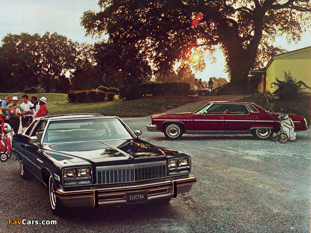 Buick Electra Landau Coupe & Hardtop Sedan 1976 images (640 x 480)