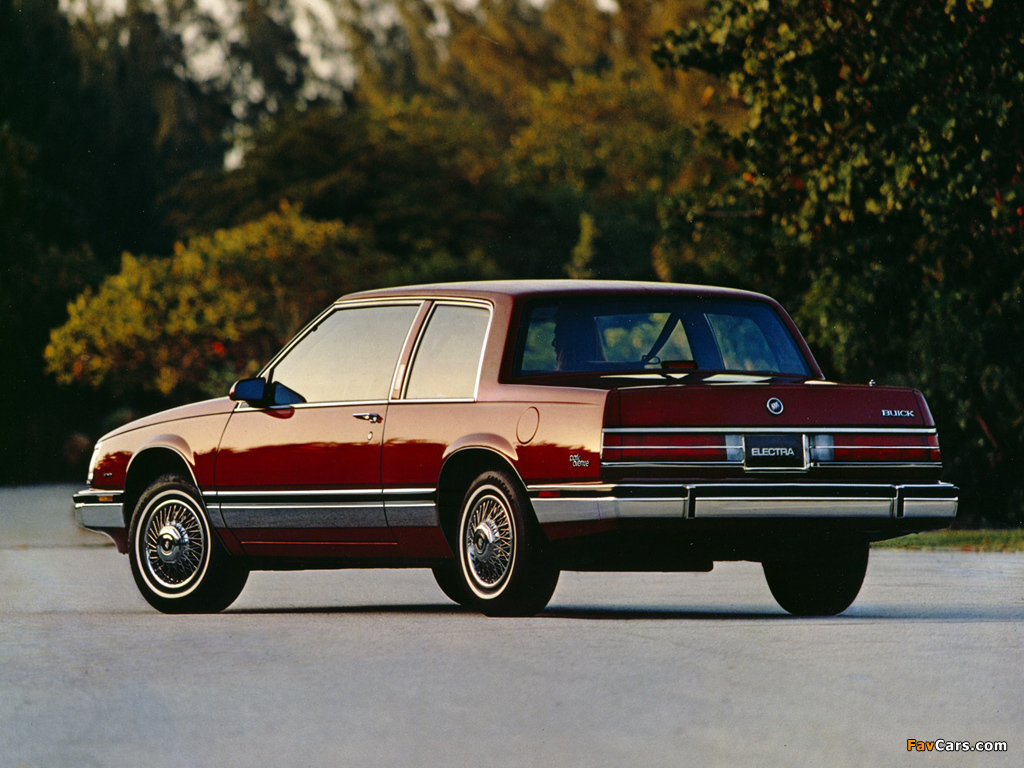 Buick Electra Park Avenue Coupe 1985–90 wallpapers (1024 x 768)